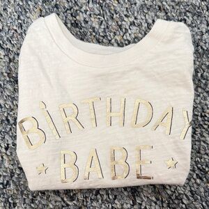 Birthday Babe Organic Cotton T-Shirt 18-24 Months